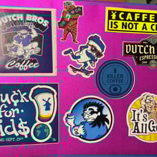 Dutch Bros sticker Lot of 14