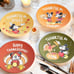 Disney Mickey & Minnie Mouse Thanksgiving Plates Set of 4 Pottery Barn Rare Cute