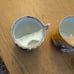 3 Vintage Mustache Cups