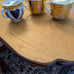 3 Vintage Mustache Cups