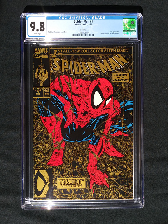 Spider-Man #1 CGC 9.8 (Gold Edition) J3550
