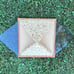 Large Cork Glass And Wood Pyramid Crystal Stones Jewellery Display Storage Trink