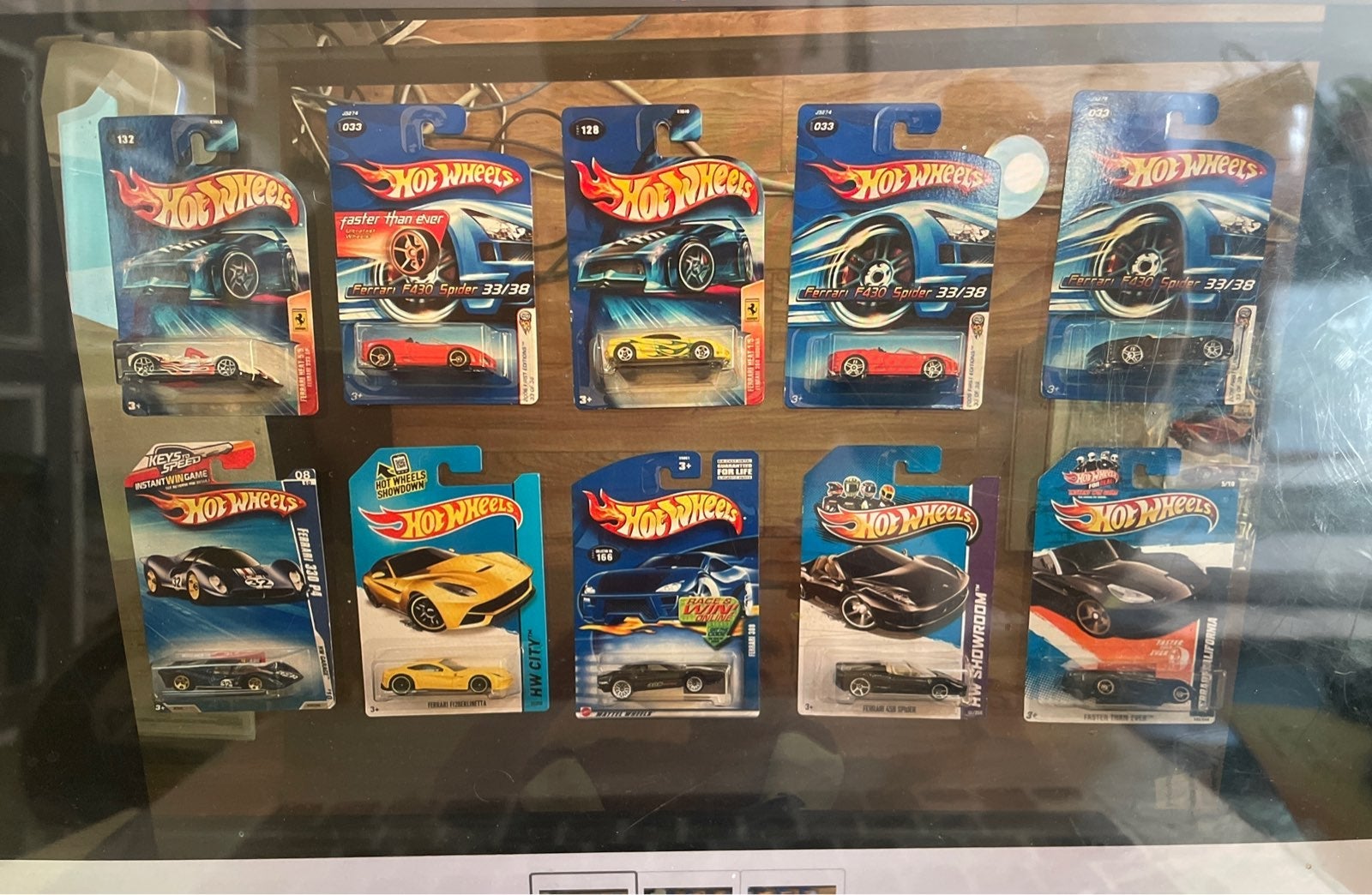 Hot wheels Ferrari lot