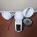 Ring Floodlight Cam Wired Outdoor 1080p Surveillance Camera White Used