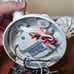 Ring Floodlight Cam Wired Outdoor 1080p Surveillance Camera White Used