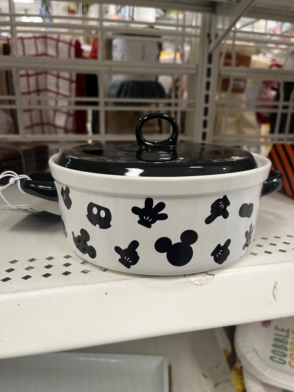 Mickey Mouse Cassarole Dish