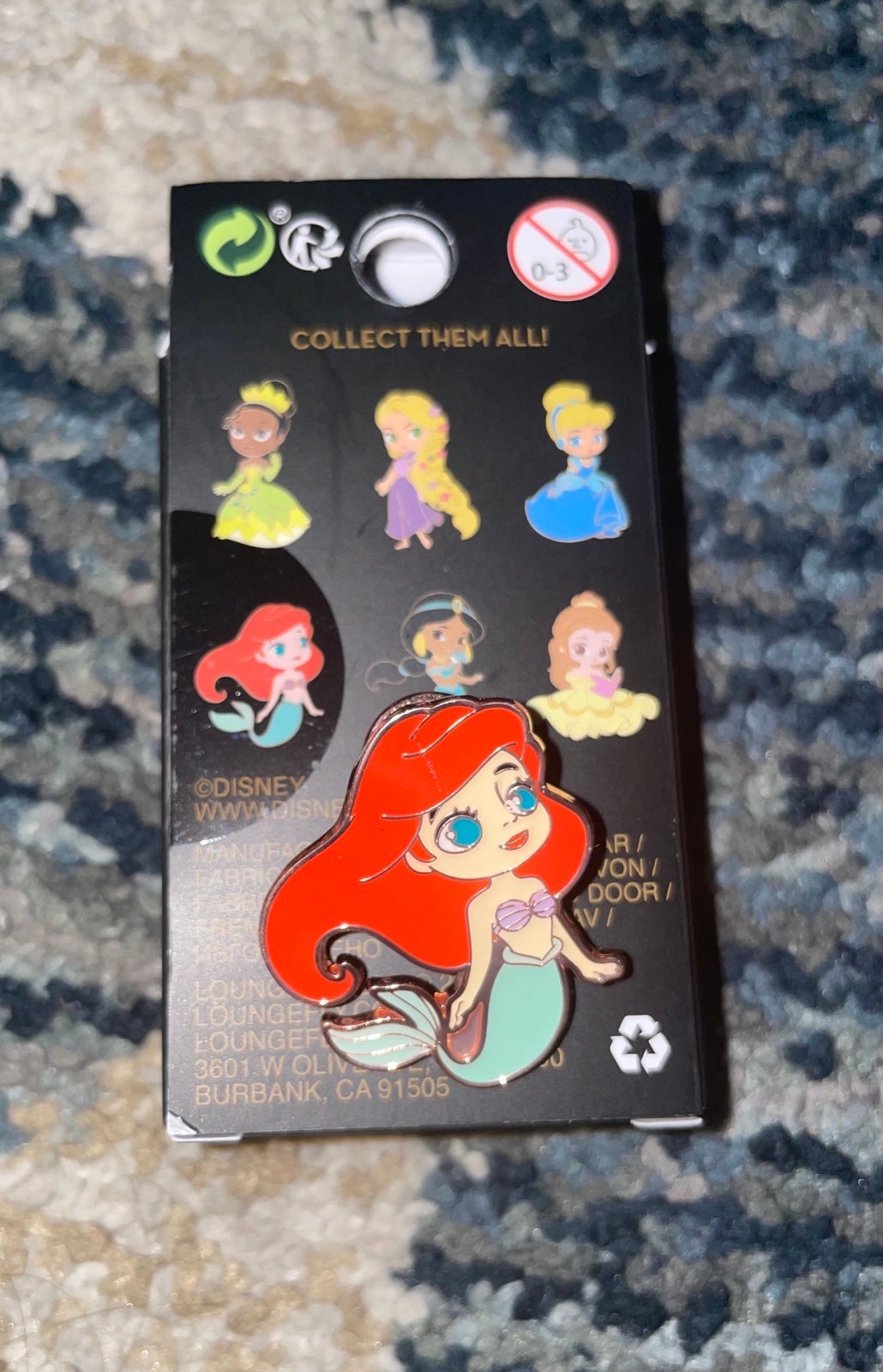 4 Loungefly Disney Princess Chibi blind box
