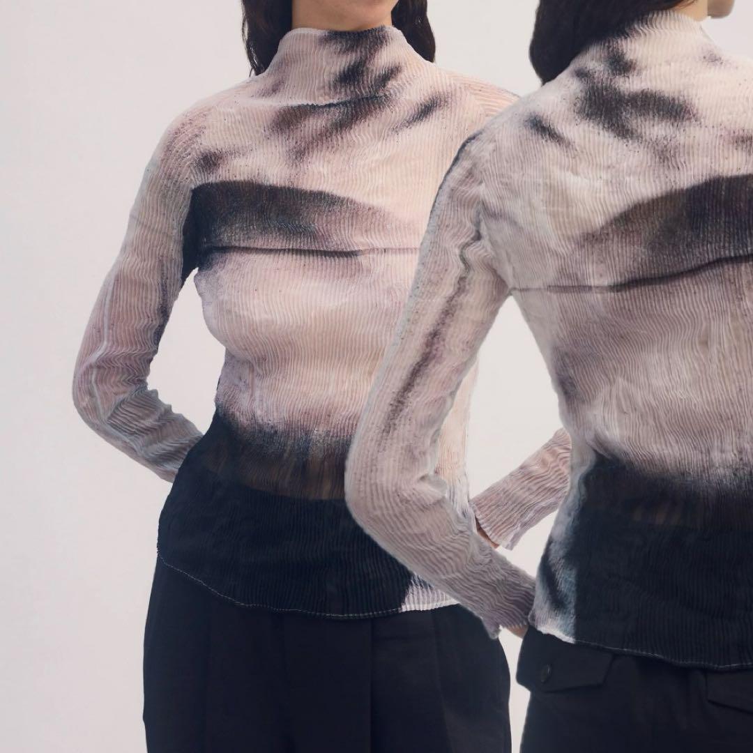 ISSEY MIYAKE SHADOW STUDY CHIFFON TWIST