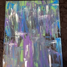 “Blip In Consciousness” Painting
