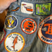 Vintage Levi's grailed like jean cutoff with tons of patches waist 27