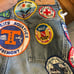 Vintage Levi's grailed like jean cutoff with tons of patches waist 27