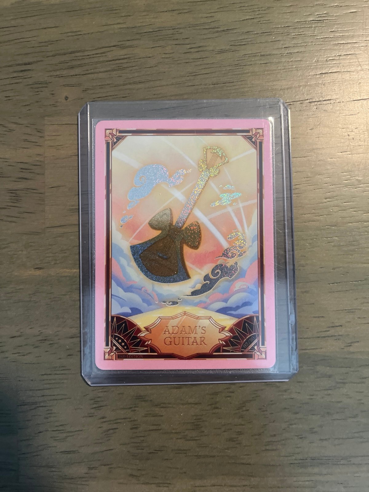 Hazbin Hotel 2nd Edition Foil Adam's Guitar Trading Card