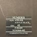 Numeris Atelier acrylic black shoes