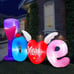 7ft Long Inflatable Valentine decoration