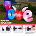 7ft Long Inflatable Valentine decoration