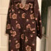 Vintage Floral Print Coat