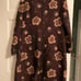 Vintage Floral Print Coat