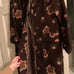 Vintage Floral Print Coat