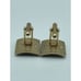 Swank Ambassador Vintage 1950s Style Cufflinks Letter S Initial Cuff Links