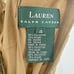Ralph Lauren Vintage 90s Y2K Gold Lace Slip Dress Sheath Size 4 Grunge Mini Glam