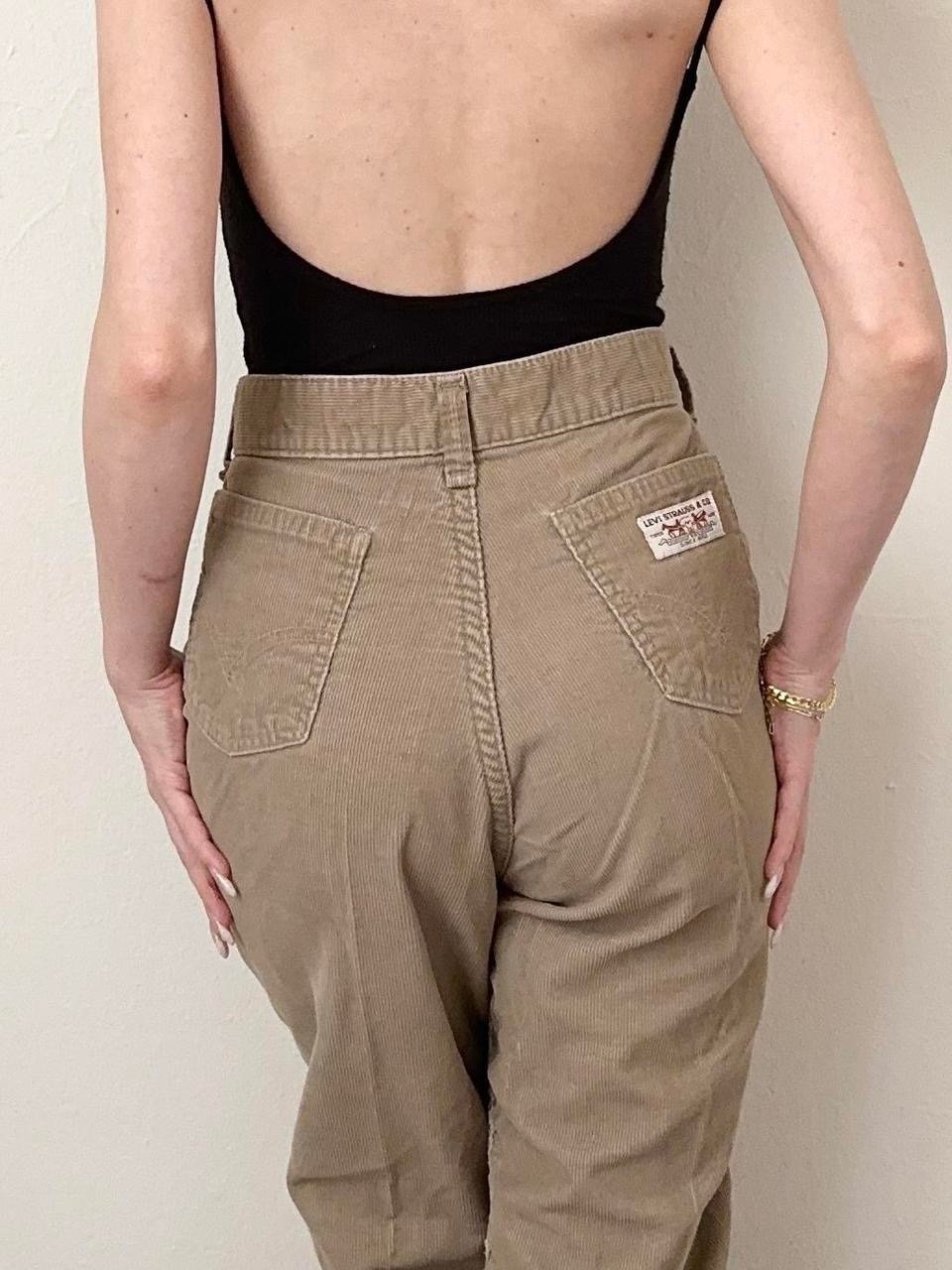 Vintage 1970s Taupe Corduroy Levi’s Pants