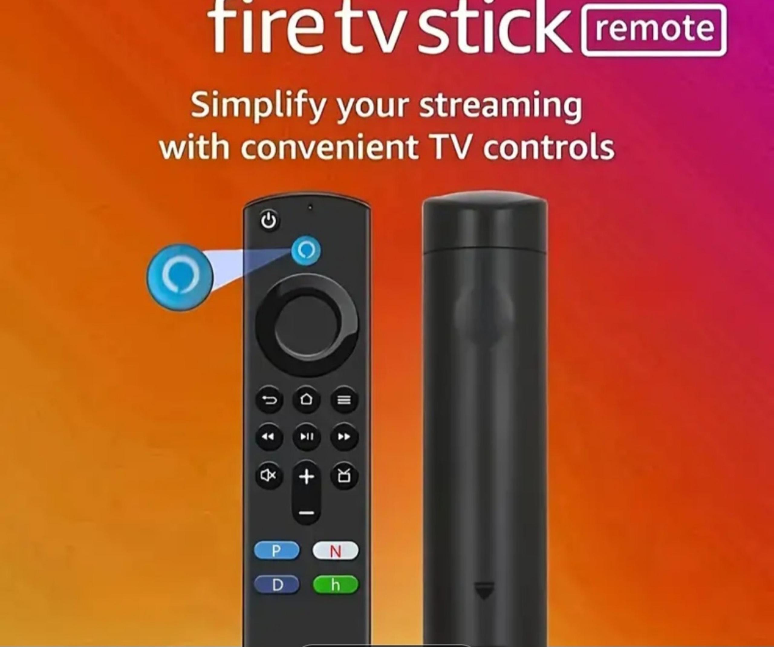 Black Fire TV Stick Remote