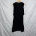 Allsaints Jayda Black Faux Wrap Jersey Sleeveless Dress Size S NWT
