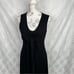 Allsaints Jayda Black Faux Wrap Jersey Sleeveless Dress Size S NWT