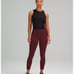 Lululemon base pace red merlot