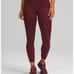 Lululemon base pace red merlot