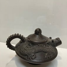 Ancient Yixing Clay Zisha Dragon Teapot