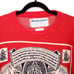 Budweiser King Of Beers Ugly Christmas Sweater Retro Red Crew Neck Size Large