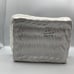 Beautiful Made in Portugal White Ceramic Basket with Handle 11 1/2 Tall