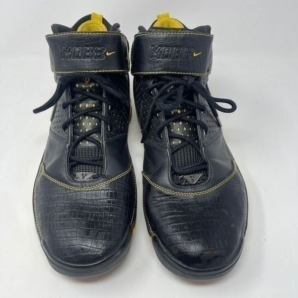 Nike Black Mamba Yellow Trainers Zoom Kobe 2 OG Carpe Diem Shoes Size 13