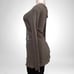 New without tag Lauren Moshi Silver Chain Skull Graphic Knit Top SZ XS Grey
