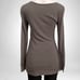 New without tag Lauren Moshi Silver Chain Skull Graphic Knit Top SZ XS Grey