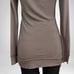 New without tag Lauren Moshi Silver Chain Skull Graphic Knit Top SZ XS Grey