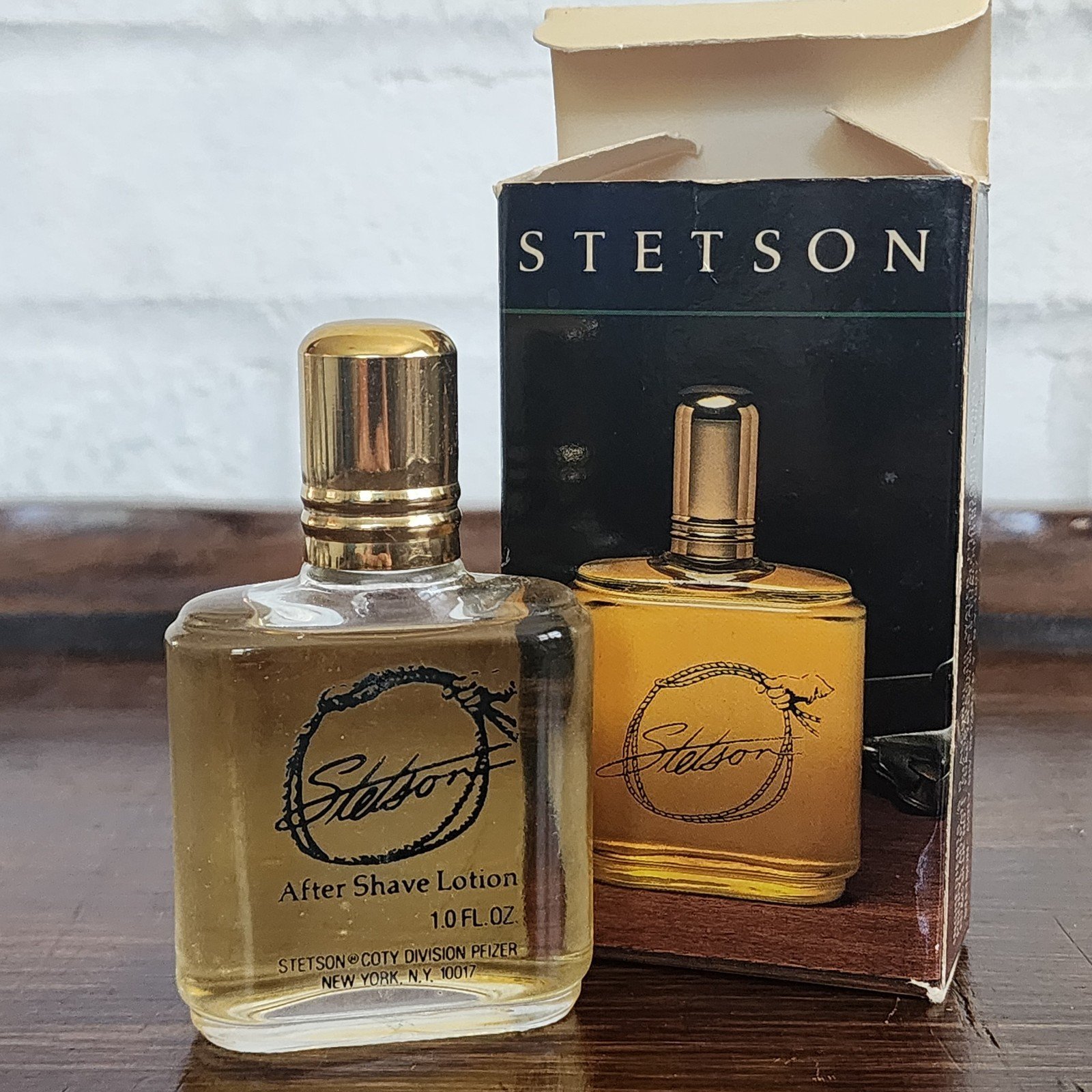 Vintage New Old Stock StetsonAfter Shave Lotion 1 OZ NIB