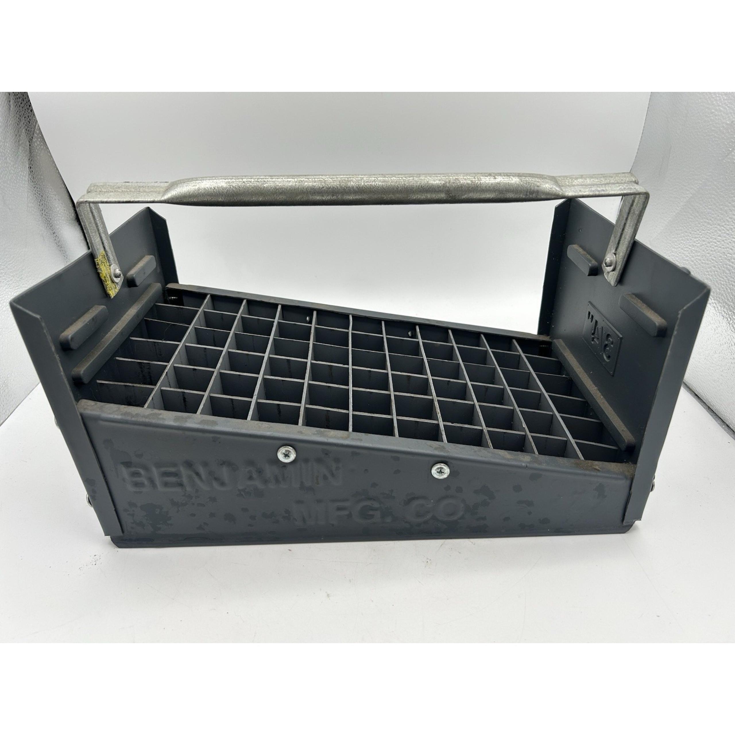Nipple Caddy Benjamin Mfg Plumbing Tray 3/4". 66 Openings