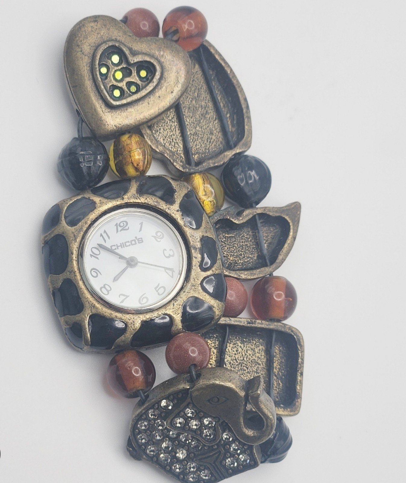 Ladies Chico's Stretch Bracelet Wrist Watch