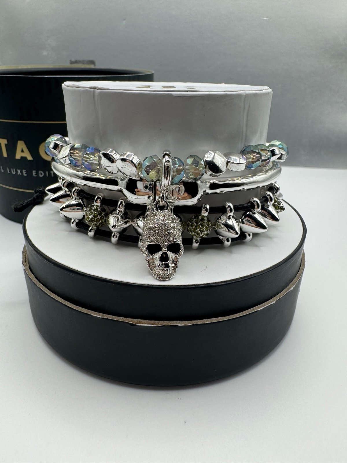 Bomb Party Fall Skull Luxe Bracelet