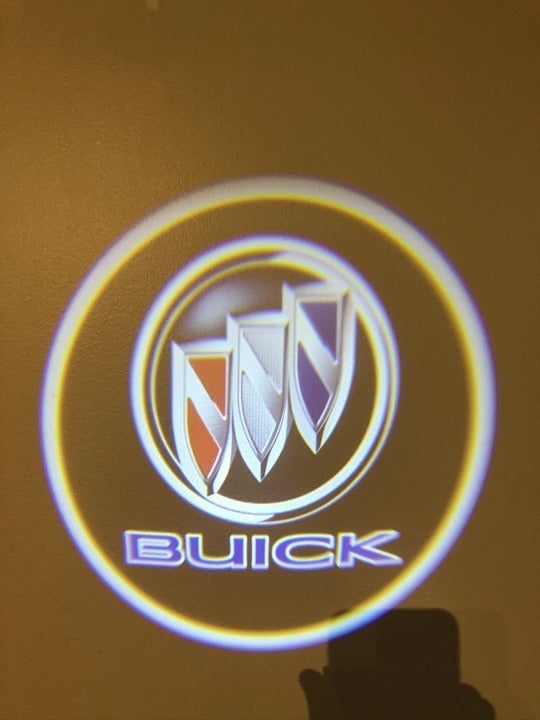 4X PCs Buick For LED Logo Laser Projector Wireless Door Shadow Lights
