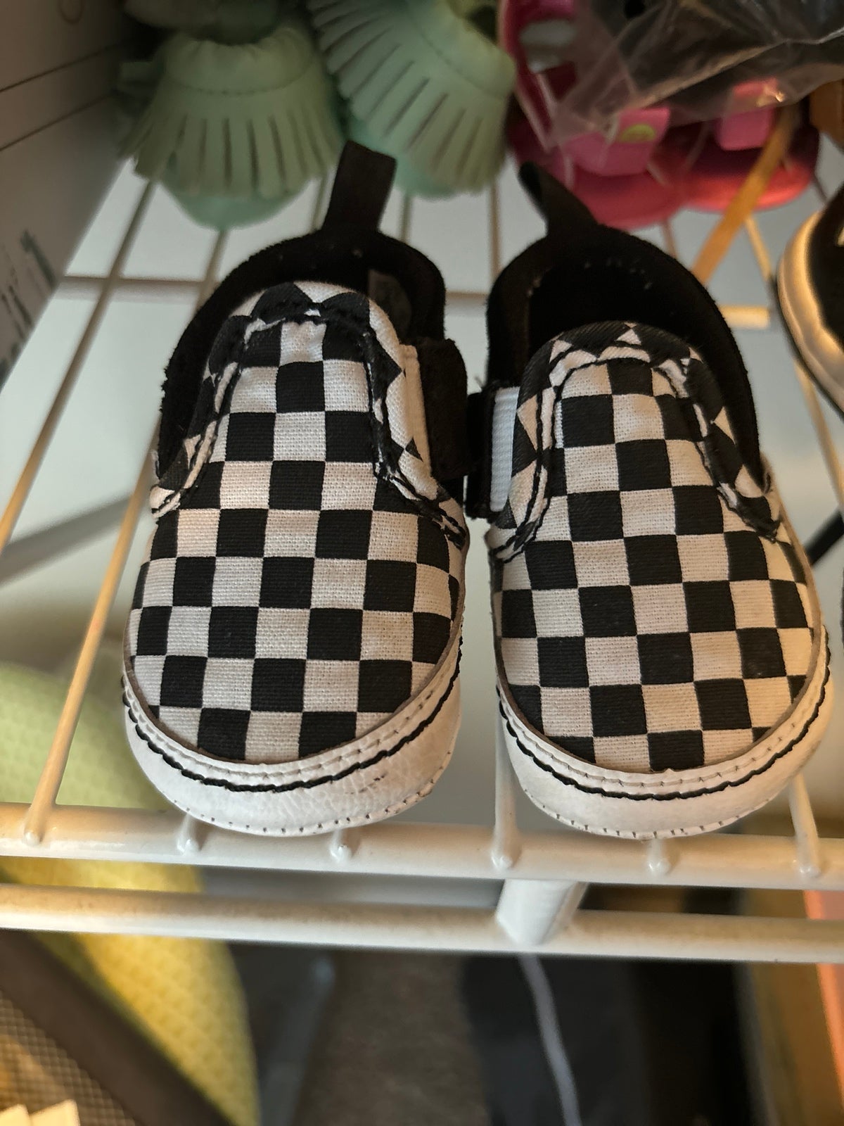 Baby Checkered Slip-on Vans