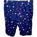 Wonder Nation Girls Stars Design Bermuda Shorts w/Pockets XL 14-16 Navy Blue