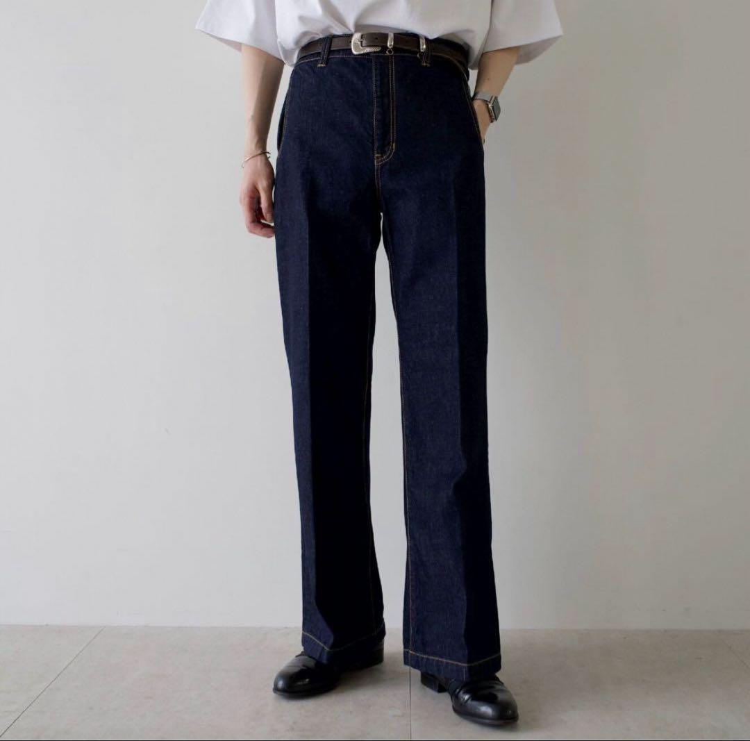 precme denim flare pants