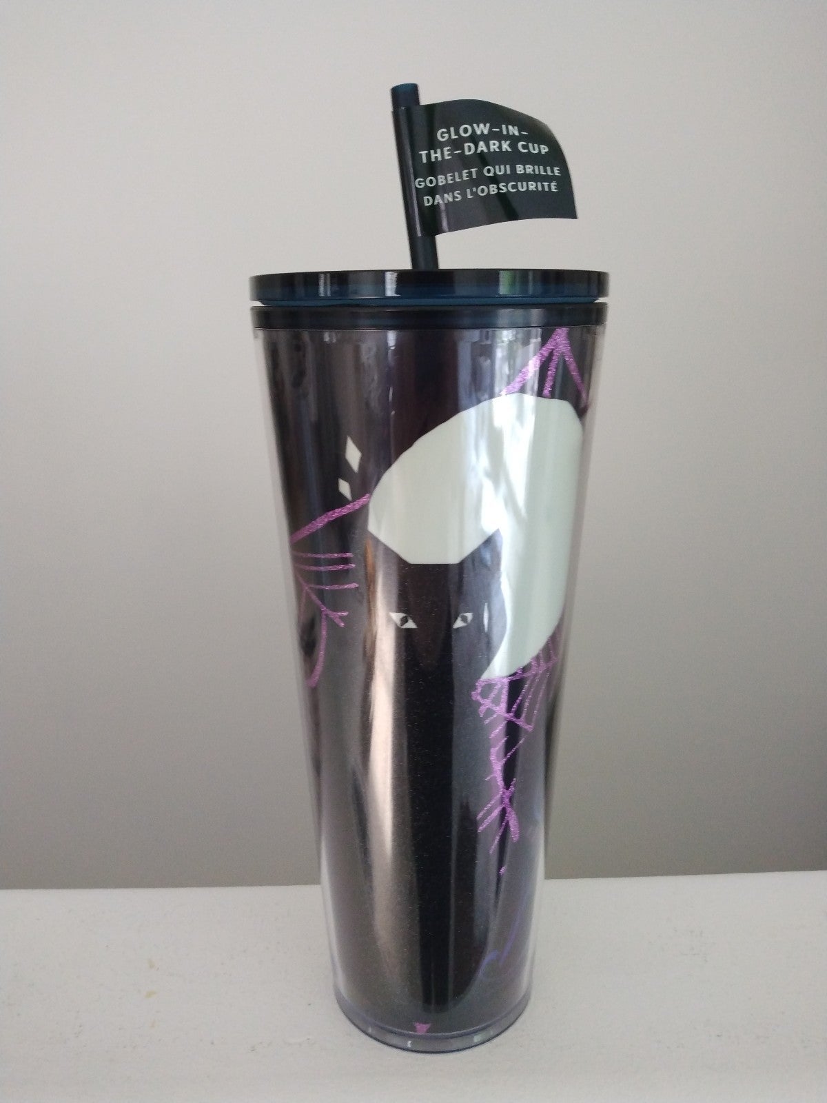 Set of 3 NWT Starbucks Glow in the Dark Halloween Venti shops Tumblers