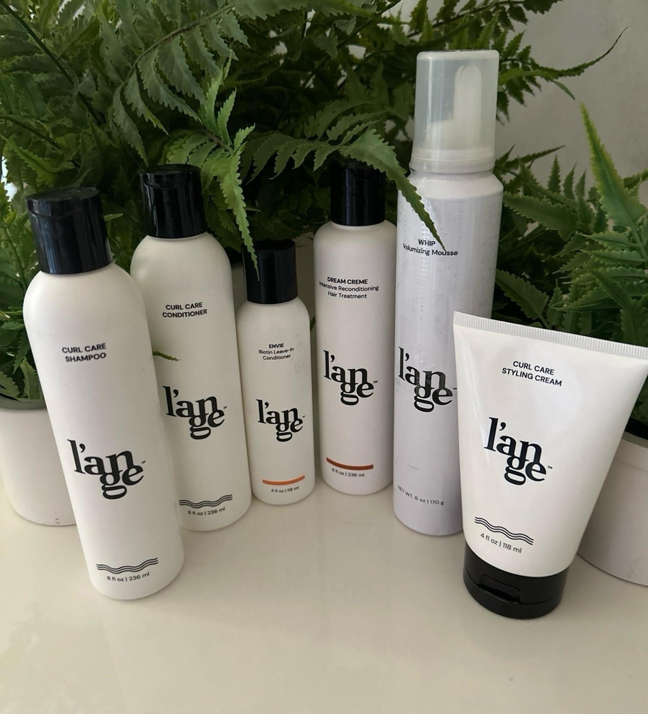 L’ange Lange Curl Care Hair Care Products