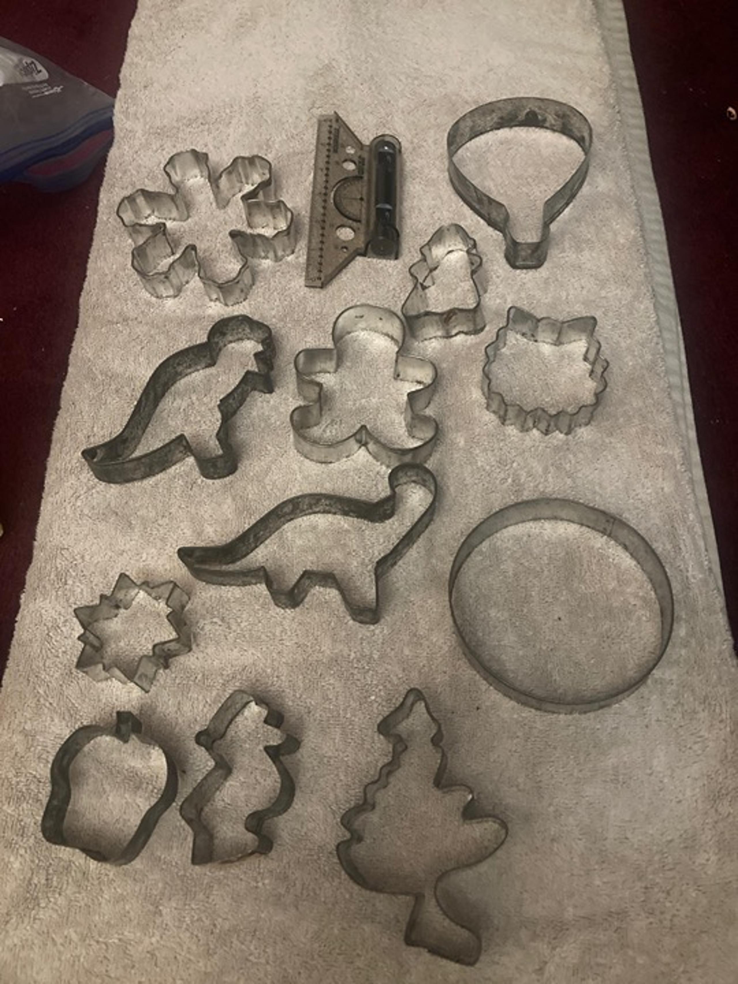Vintage Metal Cookie Cutters