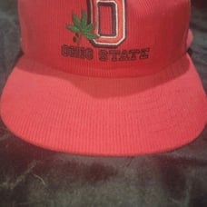 Rare mint Vintage Ohio State Buckeyes Corduroy hat with bump cap included!