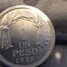 1954 S one peso,republic of chile